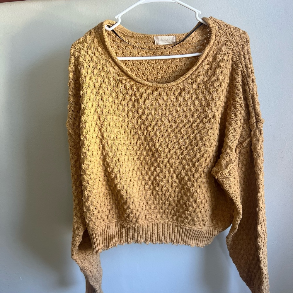 Altard state sweater. Size XL. Mustard yellow color. Great condition!